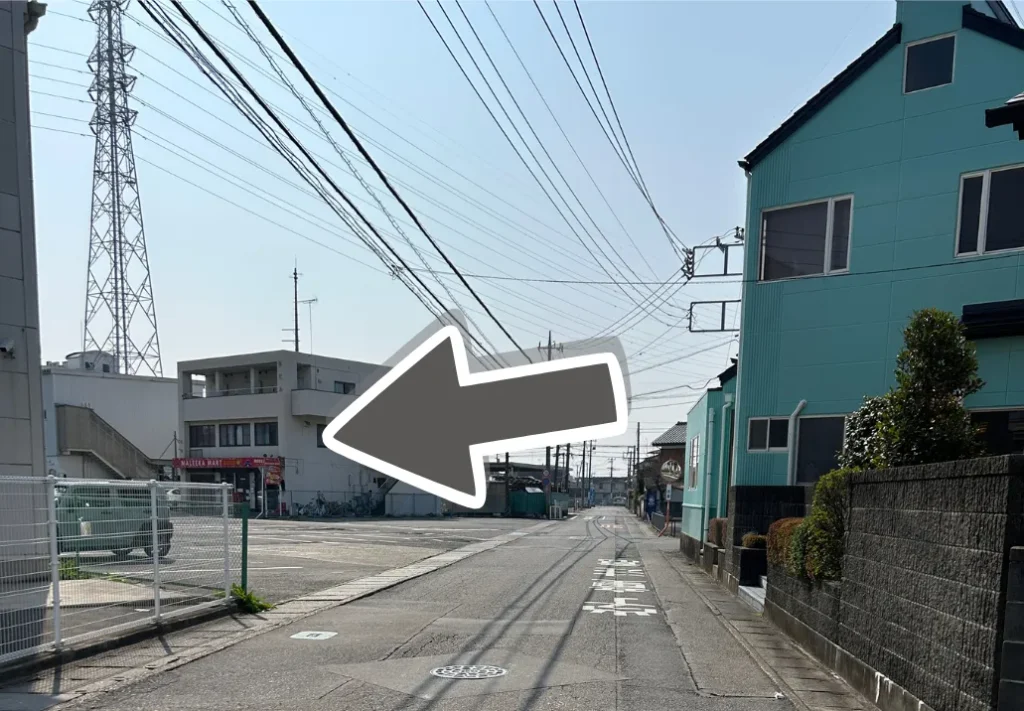 メンズ脱毛サロンAIRの店舗 駐車場